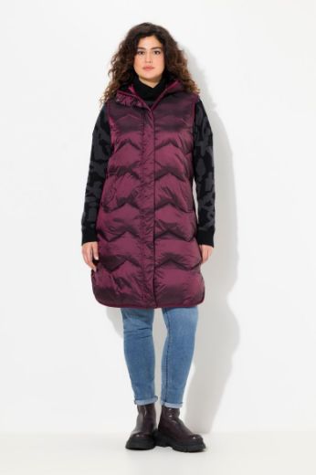 Moda za polnejše Prsluk dužeg kroja s kapuljačom plus velikost, xxl, Ulla Popken in Johann Popken (JP1880)