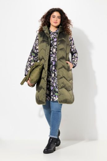 Moda za polnejše Prsluk dužeg kroja s kapuljačom plus velikost, xxl, Ulla Popken in Johann Popken (JP1880)