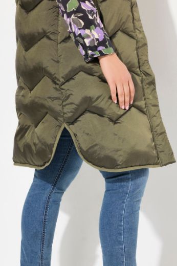 Moda za polnejše Prsluk dužeg kroja s kapuljačom plus velikost, xxl, Ulla Popken in Johann Popken (JP1880)