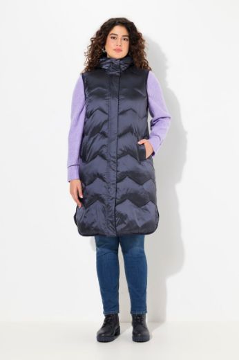 Moda za polnejše Prsluk dužeg kroja s kapuljačom plus velikost, xxl, Ulla Popken in Johann Popken (JP1880)