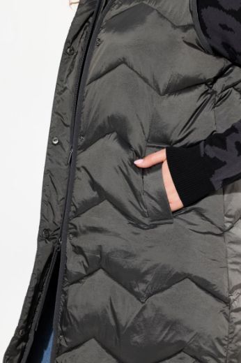 Moda za polnejše Prsluk dužeg kroja s kapuljačom plus velikost, xxl, Ulla Popken in Johann Popken (JP1880)