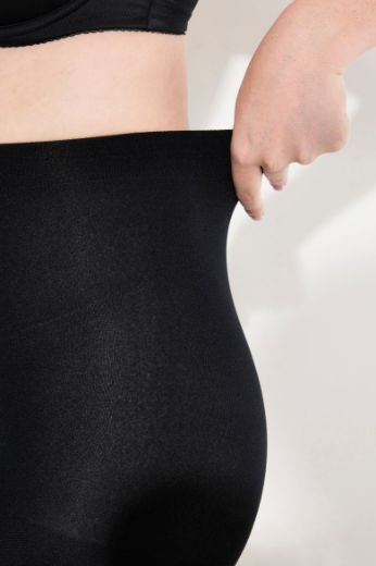 Moda za polnejše Čarape termo s leopard motivom plus velikost, xxl, Ulla Popken in Johann Popken (JP1880)