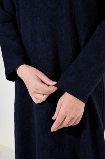 Moda za polnejše Haljina dugih rukava asimetrična plus velikost, xxl, Ulla Popken in Johann Popken (JP1880)