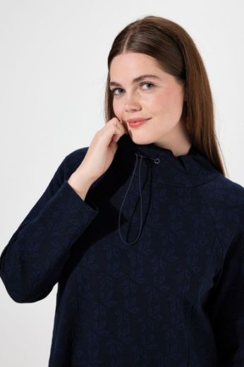 Moda za polnejše Haljina dugih rukava asimetrična plus velikost, xxl, Ulla Popken in Johann Popken (JP1880)