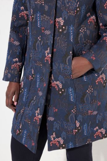Moda za polnejše Jakna lagana s printom plus velikost, xxl, Ulla Popken in Johann Popken (JP1880)