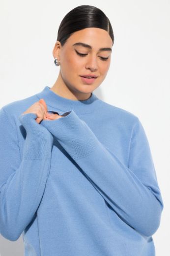 Moda za polnejše Pulover povišenog ovratnika plus velikost, xxl, Ulla Popken in Johann Popken (JP1880)