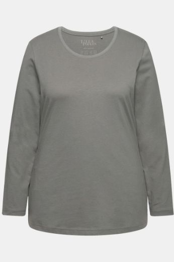 Moda za polnejše Majica dugi rukavi okrugli izrez plus velikost, xxl, Ulla Popken in Johann Popken (JP1880)