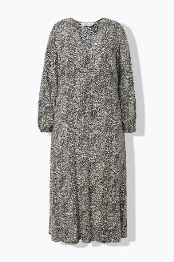 Moda za polnejše Haljina maxi A kroja plus velikost, xxl, Ulla Popken in Johann Popken (JP1880)