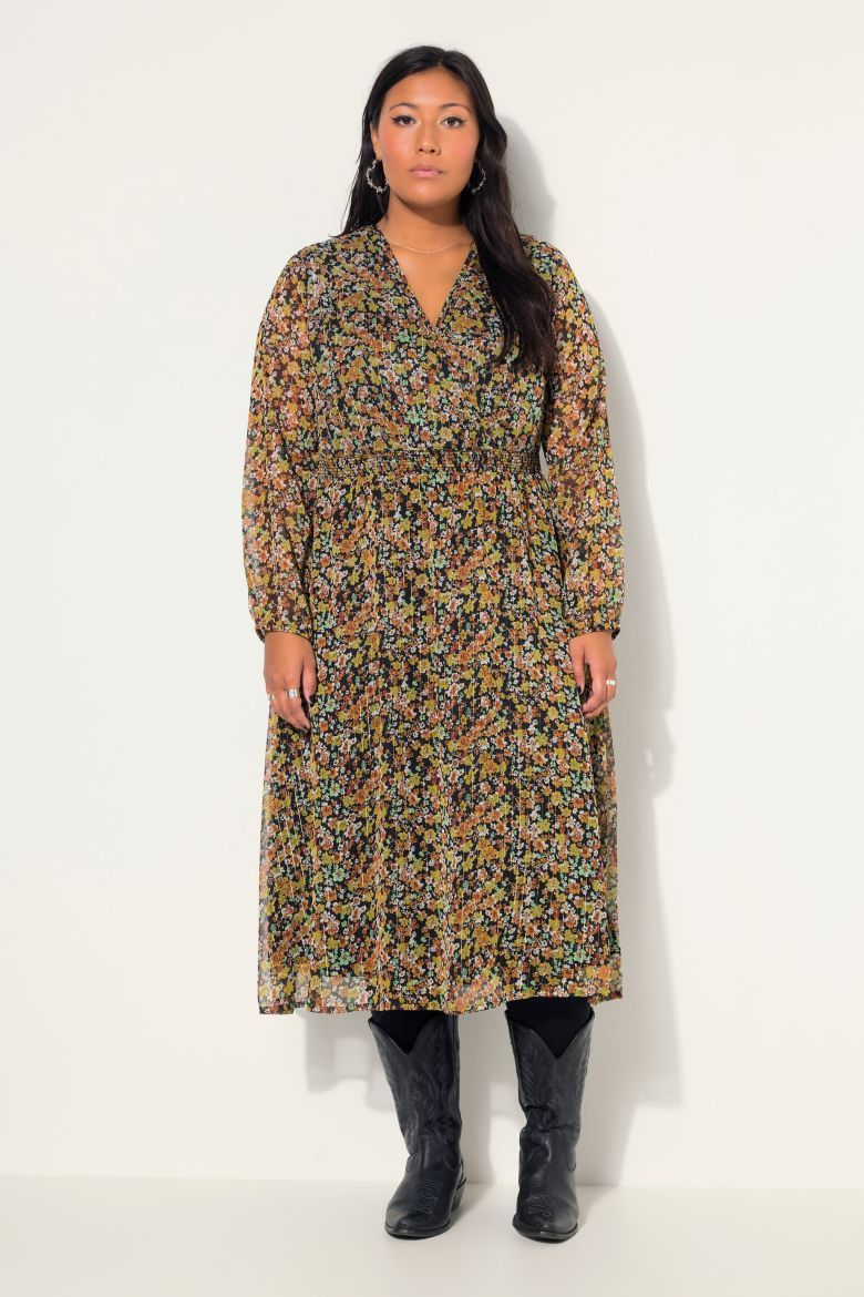 Moda za polnejše Haljina maxi A kroja plus velikost, xxl, Ulla Popken in Johann Popken (JP1880)