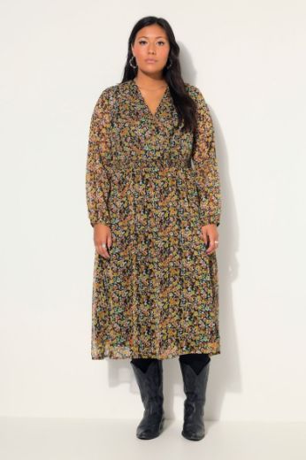 Moda za polnejše Haljina maxi A kroja plus velikost, xxl, Ulla Popken in Johann Popken (JP1880)