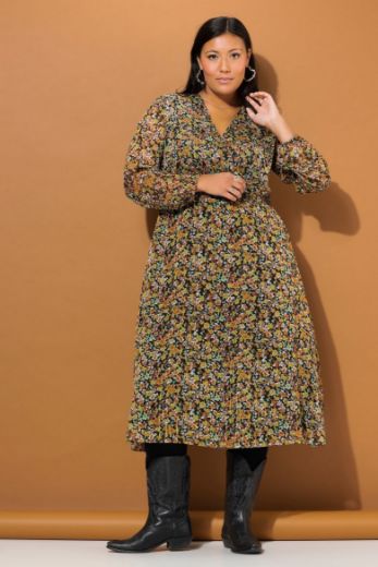 Moda za polnejše Haljina maxi A kroja plus velikost, xxl, Ulla Popken in Johann Popken (JP1880)