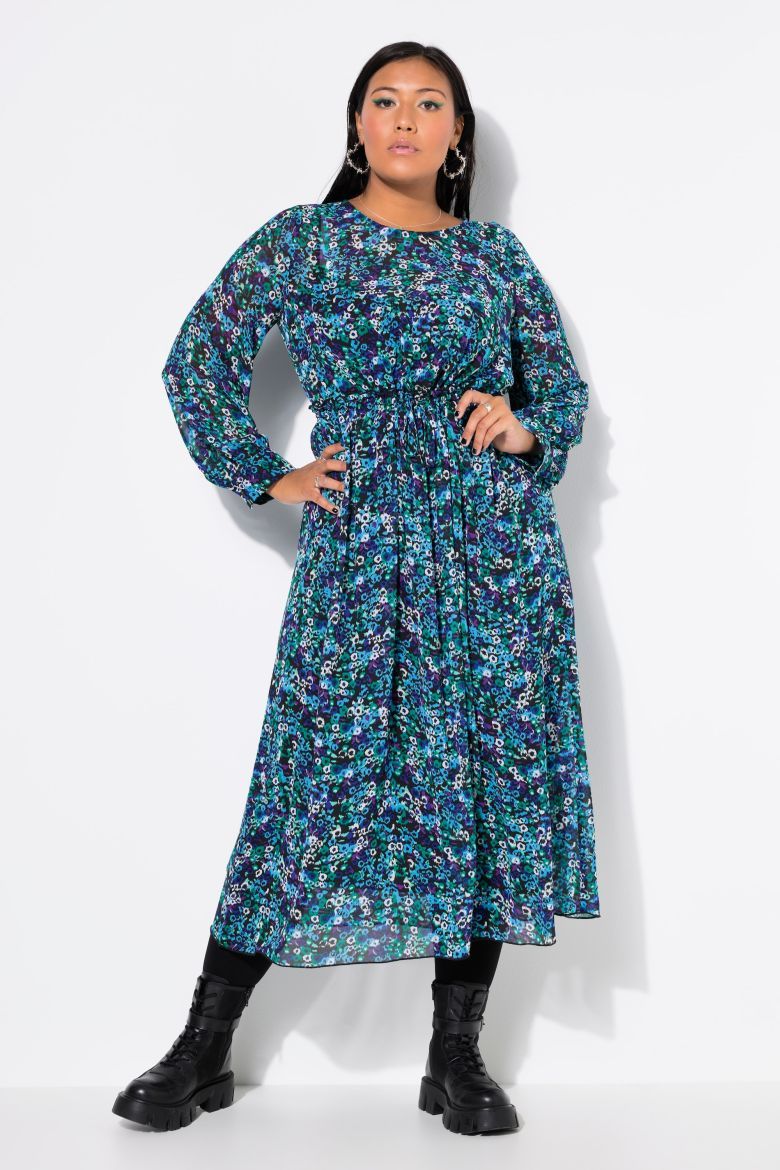 Moda za polnejše Haljina maxi A kroja plus velikost, xxl, Ulla Popken in Johann Popken (JP1880)