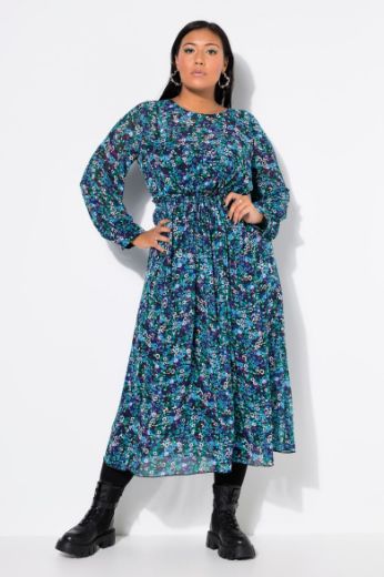 Moda za polnejše Haljina maxi A kroja plus velikost, xxl, Ulla Popken in Johann Popken (JP1880)