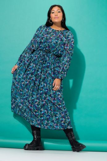 Moda za polnejše Haljina maxi A kroja plus velikost, xxl, Ulla Popken in Johann Popken (JP1880)