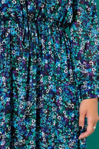 Moda za polnejše Haljina maxi A kroja plus velikost, xxl, Ulla Popken in Johann Popken (JP1880)