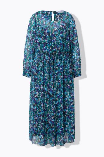 Moda za polnejše Haljina maxi A kroja plus velikost, xxl, Ulla Popken in Johann Popken (JP1880)