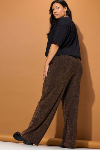 Moda za polnejše Hlače visokog struka širokih nogavica plus velikost, xxl, Ulla Popken in Johann Popken (JP1880)