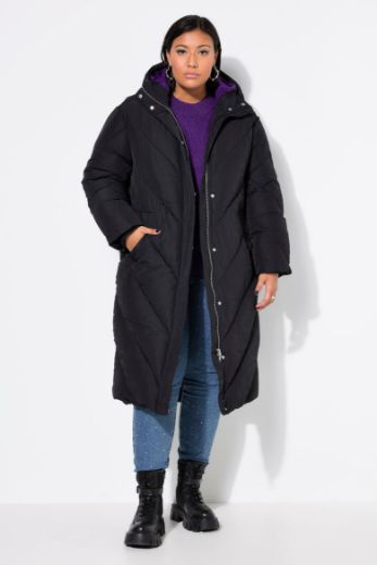 Moda za polnejše Jakna s kapuljačom dužeg kroja plus velikost, xxl, Ulla Popken in Johann Popken (JP1880)