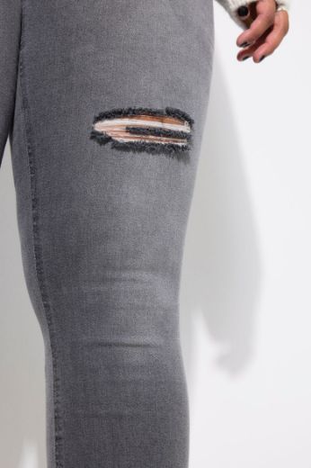 Moda za polnejše Traperice uskih nogavica plus velikost, xxl, Ulla Popken in Johann Popken (JP1880)