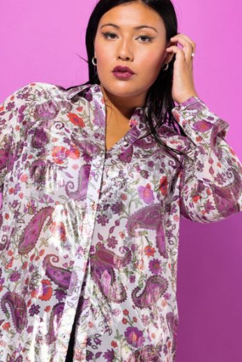 Moda za polnejše Bluza dugih rukava plus velikost, xxl, Ulla Popken in Johann Popken (JP1880)