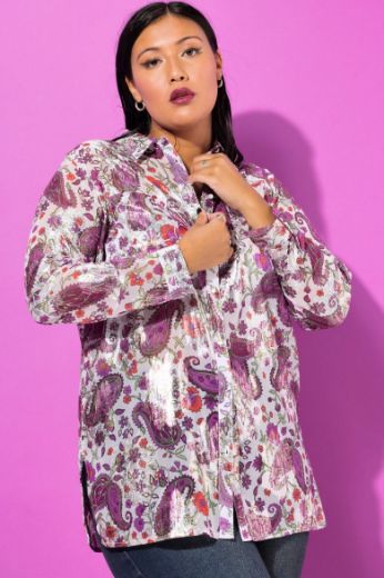 Moda za polnejše Bluza dugih rukava plus velikost, xxl, Ulla Popken in Johann Popken (JP1880)