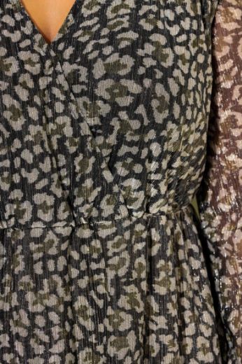 Moda za polnejše Haljina maxi A kroja plus velikost, xxl, Ulla Popken in Johann Popken (JP1880)