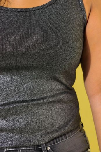 Moda za polnejše Top rebrasti okruglog ovratnika plus velikost, xxl, Ulla Popken in Johann Popken (JP1880)