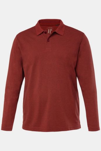 Moda za polnejše Majica Polo dugi rukavi plus velikost, xxl, Ulla Popken in Johann Popken (JP1880)