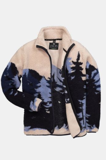 Moda za polnejše Jakna od flisa plus velikost, xxl, Ulla Popken in Johann Popken (JP1880)