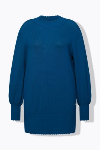 Moda za polnejše Pulover s ukrasnim ovratnikom plus velikost, xxl, Ulla Popken in Johann Popken (JP1880)