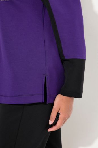Moda za polnejše Majica dugih rukava plus velikost, xxl, Ulla Popken in Johann Popken (JP1880)