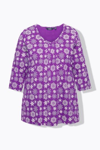 Moda za polnejše Majica 3/4 rukava A kroja plus velikost, xxl, Ulla Popken in Johann Popken (JP1880)