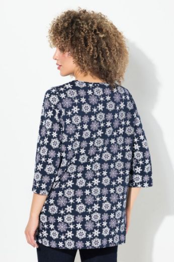 Moda za polnejše Majica 3/4 rukava A kroja plus velikost, xxl, Ulla Popken in Johann Popken (JP1880)