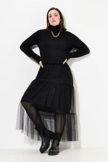 Moda za polnejše Suknja elastičnog struka A kroja plus velikost, xxl, Ulla Popken in Johann Popken (JP1880)