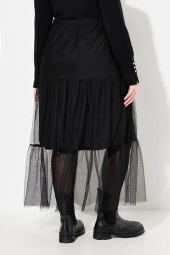 Moda za polnejše Suknja elastičnog struka A kroja plus velikost, xxl, Ulla Popken in Johann Popken (JP1880)