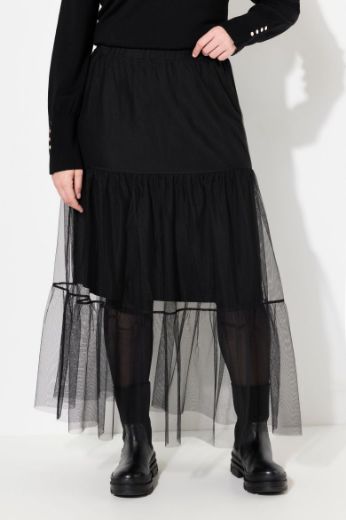 Moda za polnejše Suknja elastičnog struka A kroja plus velikost, xxl, Ulla Popken in Johann Popken (JP1880)