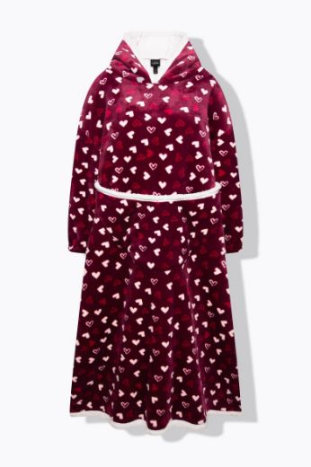 Moda za polnejše Pončo s kapuljačom plus velikost, xxl, Ulla Popken in Johann Popken (JP1880)
