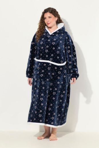 Moda za polnejše Pončo s kapuljačom plus velikost, xxl, Ulla Popken in Johann Popken (JP1880)