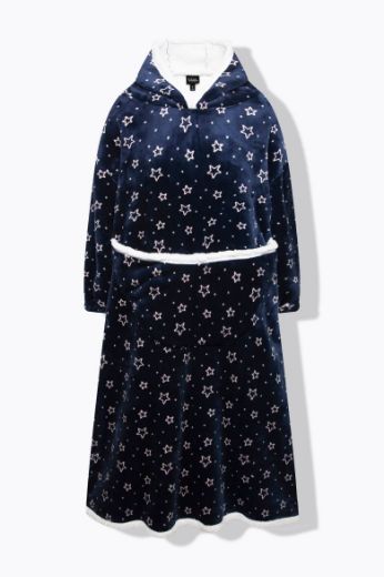 Moda za polnejše Pončo s kapuljačom plus velikost, xxl, Ulla Popken in Johann Popken (JP1880)
