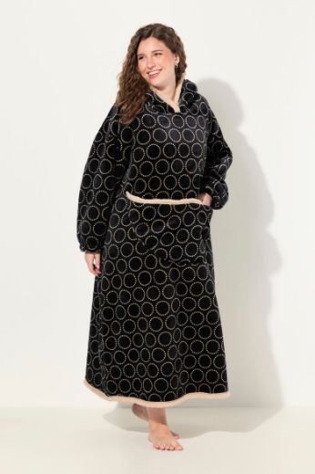 Moda za polnejše Pončo s kapuljačom plus velikost, xxl, Ulla Popken in Johann Popken (JP1880)