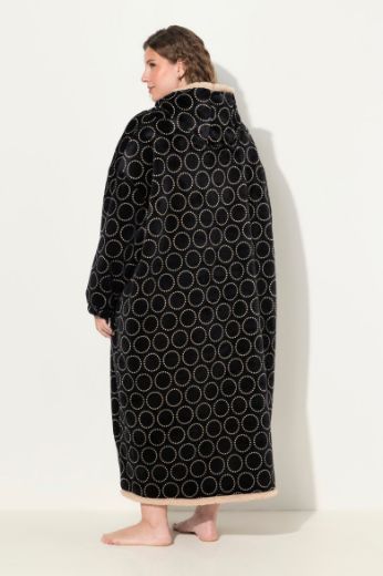 Moda za polnejše Pončo s kapuljačom plus velikost, xxl, Ulla Popken in Johann Popken (JP1880)