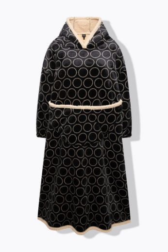 Moda za polnejše Pončo s kapuljačom plus velikost, xxl, Ulla Popken in Johann Popken (JP1880)