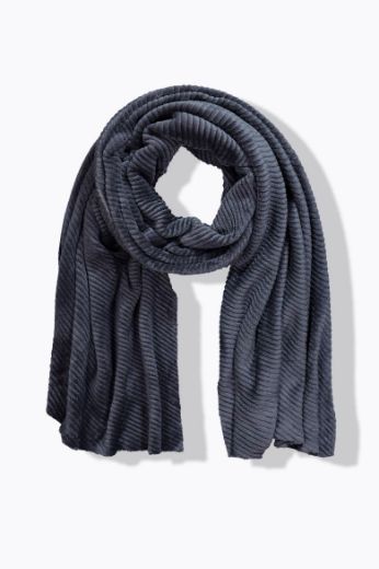 Moda za polnejše Šal rebrasti plus velikost, xxl, Ulla Popken in Johann Popken (JP1880)