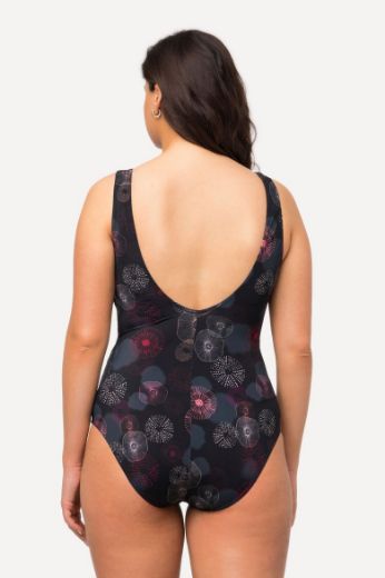 Moda za polnejše Kupaći kostim jednodijelni s printom plus velikost, xxl, Ulla Popken in Johann Popken (JP1880)