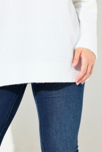 Moda za polnejše Pulover s prugastim uzorkom plus velikost, xxl, Ulla Popken in Johann Popken (JP1880)