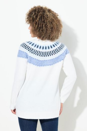 Moda za polnejše Pulover s prugastim uzorkom plus velikost, xxl, Ulla Popken in Johann Popken (JP1880)