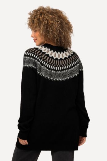 Moda za polnejše Pulover s prugastim uzorkom plus velikost, xxl, Ulla Popken in Johann Popken (JP1880)