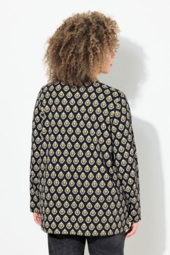 Moda za polnejše Majica dugih rukava A kroja plus velikost, xxl, Ulla Popken in Johann Popken (JP1880)