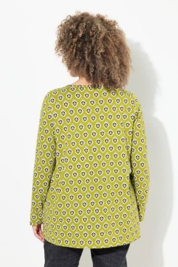 Moda za polnejše Majica dugih rukava A kroja plus velikost, xxl, Ulla Popken in Johann Popken (JP1880)