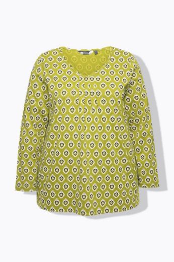 Moda za polnejše Majica dugih rukava A kroja plus velikost, xxl, Ulla Popken in Johann Popken (JP1880)